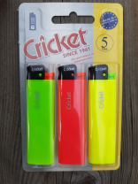 Tändare Cricket original 3-pack